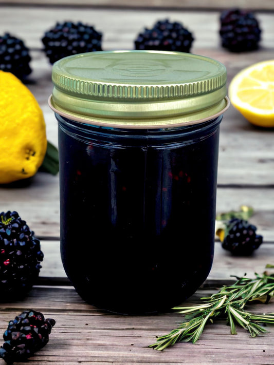 Blackberry Lemon Rosemary Jam